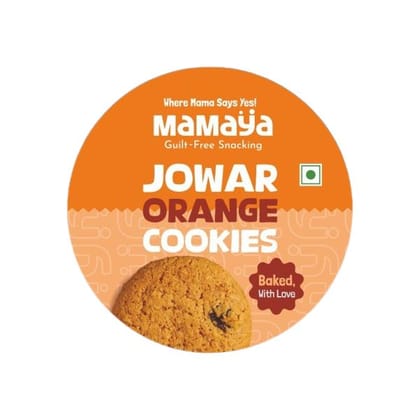 Mamaya Orange Jowar Cookies 125 Gms