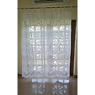 Applique Work Curtains