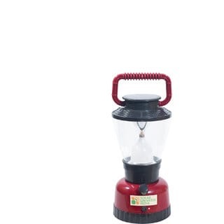 SOLAR UNIVERSE INDIA Solar LED Lamp cum Lantern with 360 degrees white LED lighting, Fancy Body with Plastic Handle, inbuilt battery & solar panel - 6 Modes 4 hrs Lantern Emergency Light
