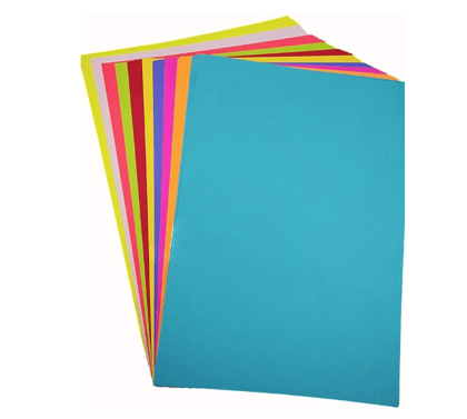 Multicolor A4 Sheet - Pack of 100