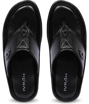 IVRAH - Brown Men's Leather Slipper
