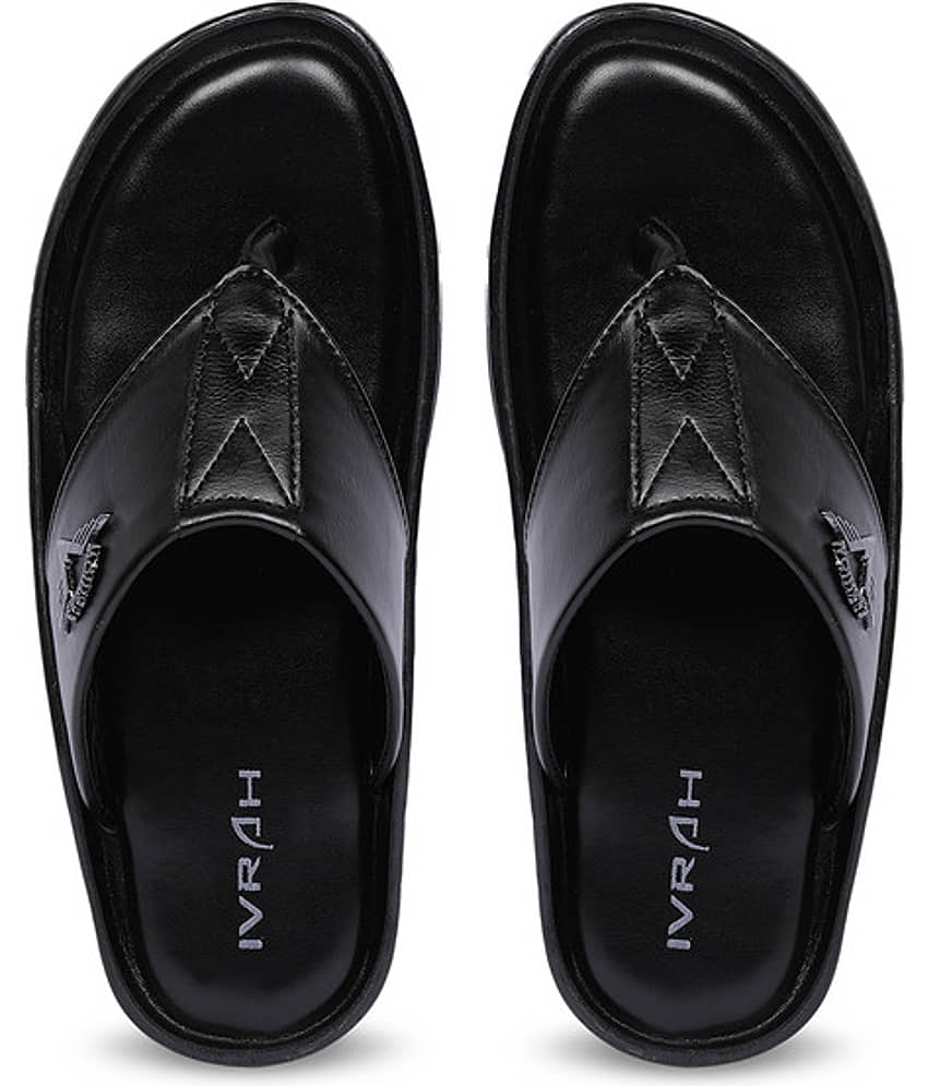 IVRAH - Brown Men's Leather Slipper