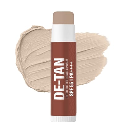 BAKE De-Tan Tinted Butter Lip Balm with Kojic Acid, Alpha Arbutin & Lactic Acid 24 Hours Moisturization | For Tanned, Dark, Pigmented Lips | De-Tan Brightening Lip Balm | For Men & Women - 5g (Coffee, Coffee) BAKE De-Tan Tinted Butter Lip Balm with Kojic