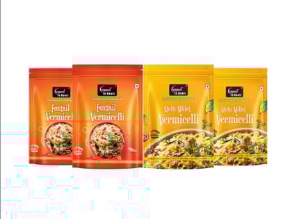 Multi Millet & Foxtail Millet Vermicelli Combo Pack of 4 Multi Millet & Foxtail Millet Vermicelli Combo Pack of 4