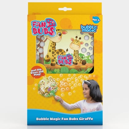 Bubble Magic FanBubs Giraffe Theme For Kids 3 Years and Above