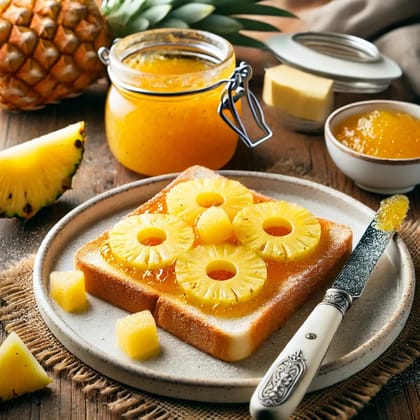 Pineapple Jam Slice