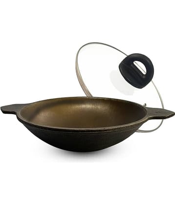 The Indus Valley - Cast Iron No Coating Chetty Pan ml ( Pack of 1 )