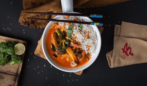 Chicken Thai Red Curry Meal