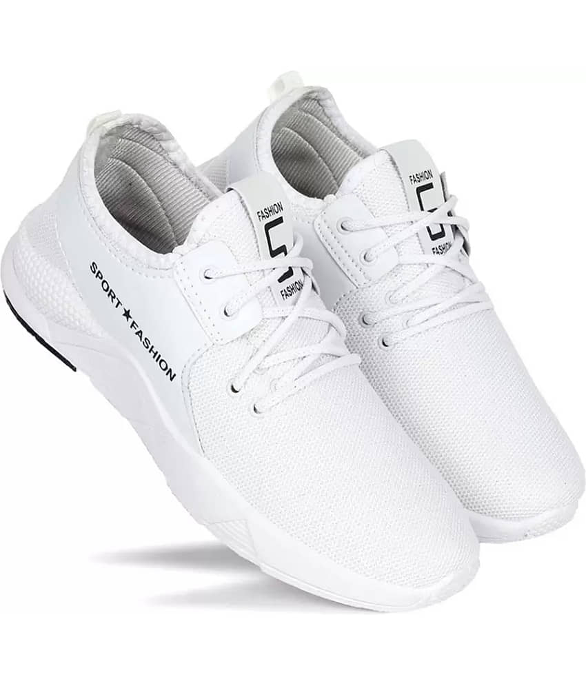 Hotspot White Men's Sneakers