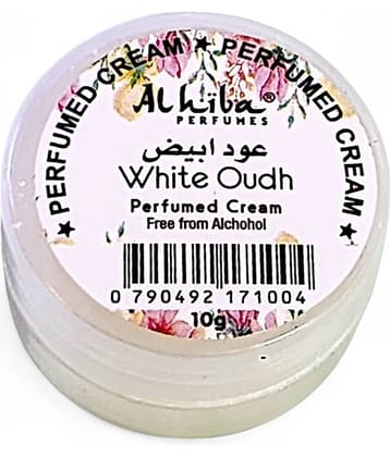 Al Hiba White Oudh Perfumed Body Deodorant Cream for Unisex 10 gm ( Pack of 1 )
