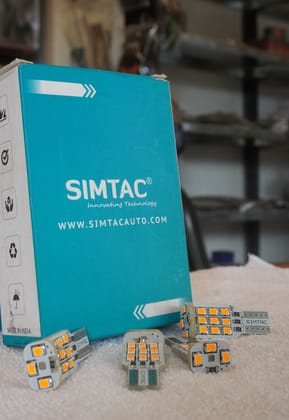 SIMTAC T10 360 Degree Indicator Bulb Specially Made For TVS Bikes and Scooters
