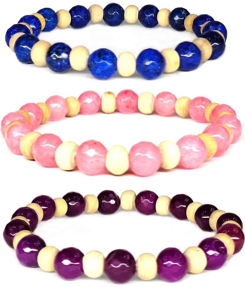 DAIVYA WELLNESS - Multicolor Bracelet ( Pack of 3 )