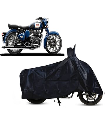 EGAL Bike Body Cover for Royal Enfield Royal Enfield Bullet 350 BS6 ( Pack of 1 ) , Black