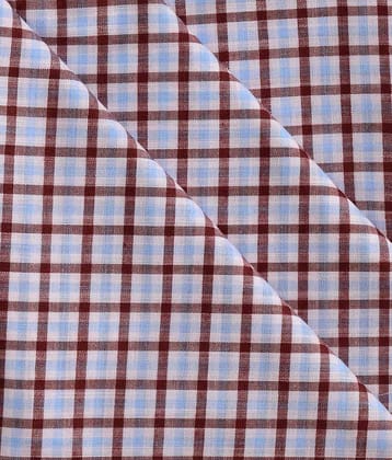 British Terminal Multi Cotton Blend Unstitched Shirt pc