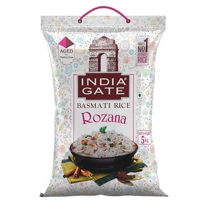 India Gate Rozzana Basmati Rice 5 KILOGRAM
