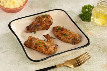 Baked Chicken Wings [4 Pcs]