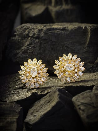 Morison Golden Grace Earrings Elegance in Every Moment