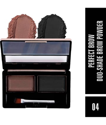 Mattlook Perfect Brow Duo-Shade Brow Powder, Eyebrow Palette, Eye Makeup, Mutlicolor-3 (8gm)