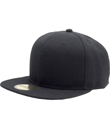 Infispace Pack of 1 Cotton Men's Cap ( Black )