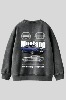 Mustang- Oversized Sweatshirt-S