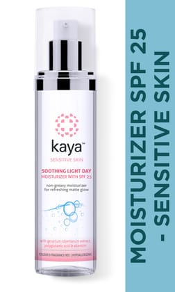 kaya Kaya Soothing Light Day Moisturizer With Spf 25
