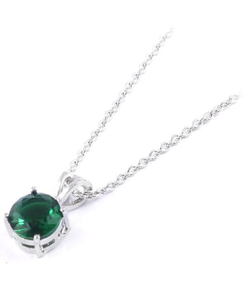 Jewar Mandi - Green Pendant ( Pack of 1 ) - Green