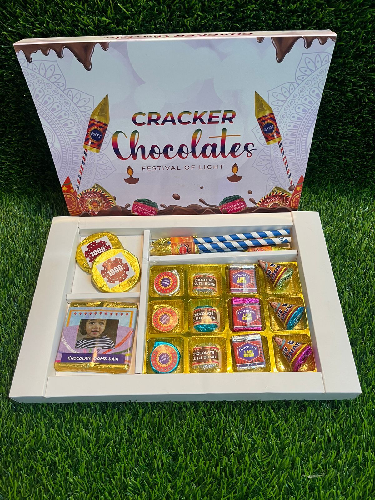Diwali Cracker Chocolate Box (17 Pcs)