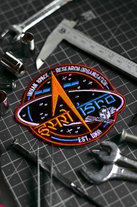 ISRO Classic 1969 Round Iron On Badge