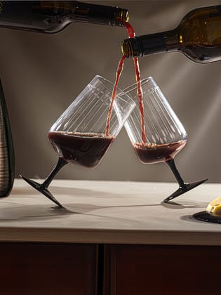 Vino Noir Wine Glass-Set Of 2