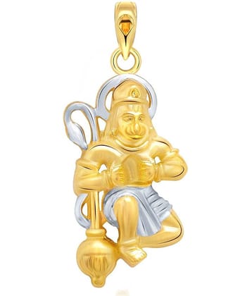 Vighnaharta - Golden Pendant ( Pack of 1 )