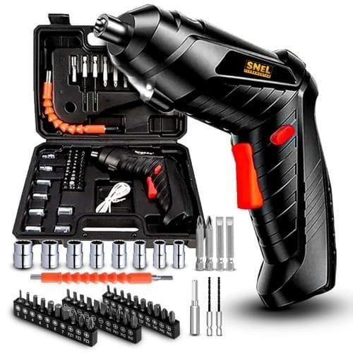 Electric Screwdriver Lithium Battery Rechargeable Drill Cordless Power Tools