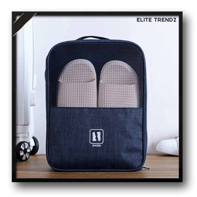 ELITE TRAVEL FOOTWARE BAG-Navy Blue