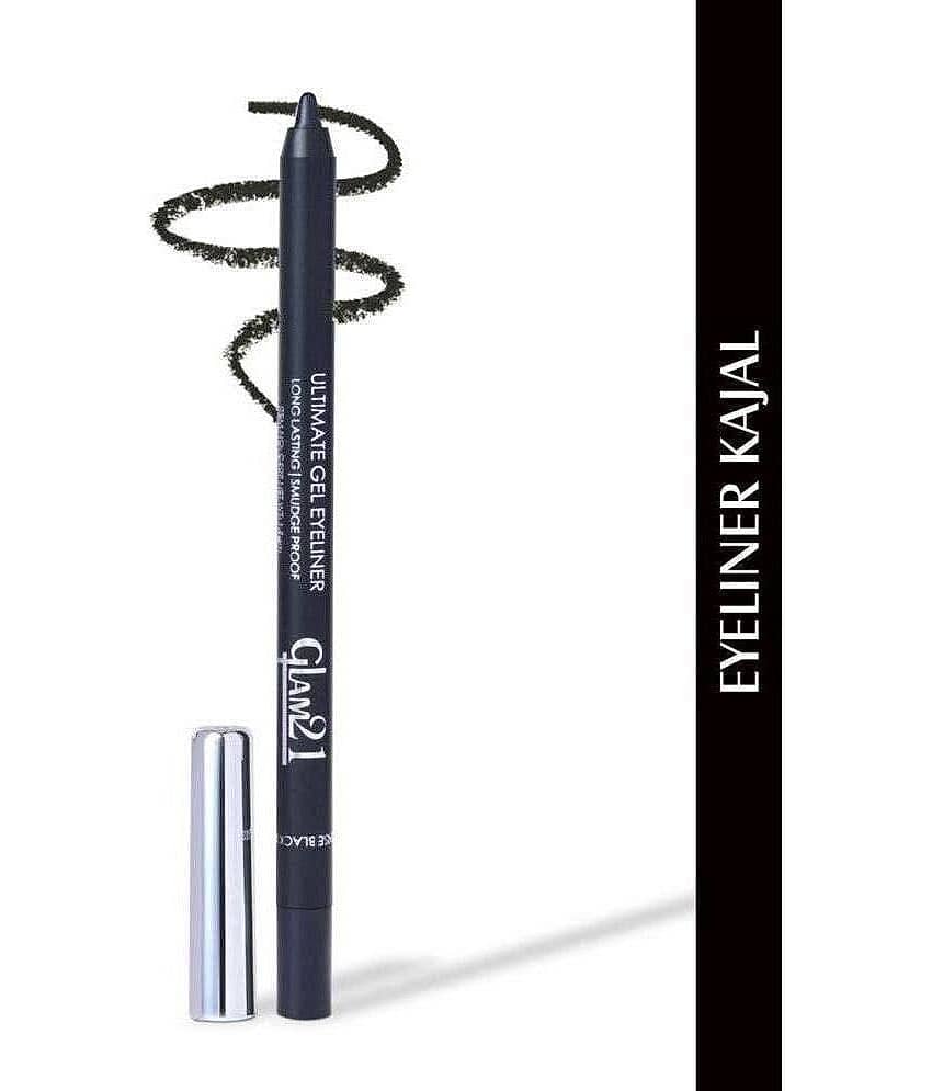 Glam21 Black Matte Kajal 2 g Pen ( Pack of 1 )