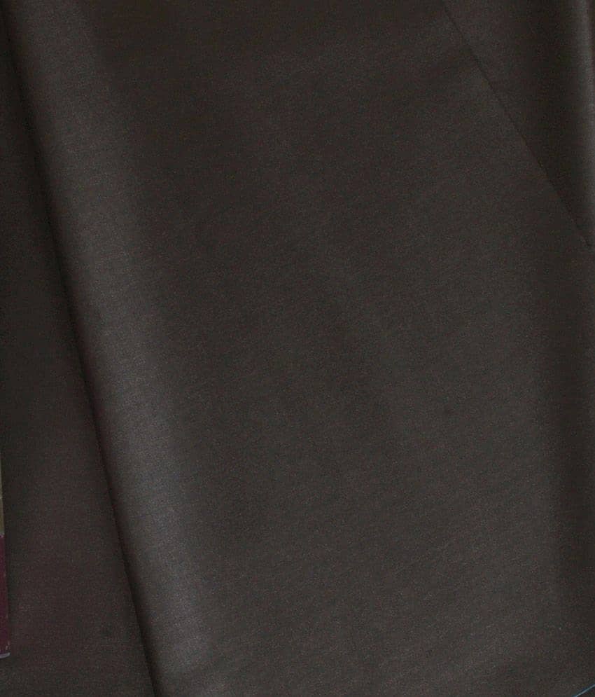 Kundan Sulz Gwalior Black Polyester Unstitched Pant Piece