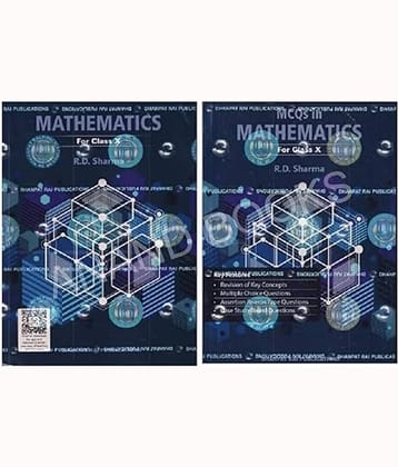Mathematics class 10th and MCQs - by R.D. Sharma (2025-26 Examination) Paperback