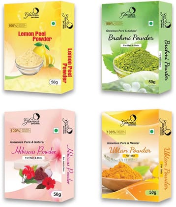 glowious - Skin Toning Face Pack for Normal Skin ( Pack of 4 )