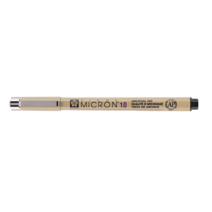 SAKURA PIGMA MICRON pen 10 BLACK pack of 1