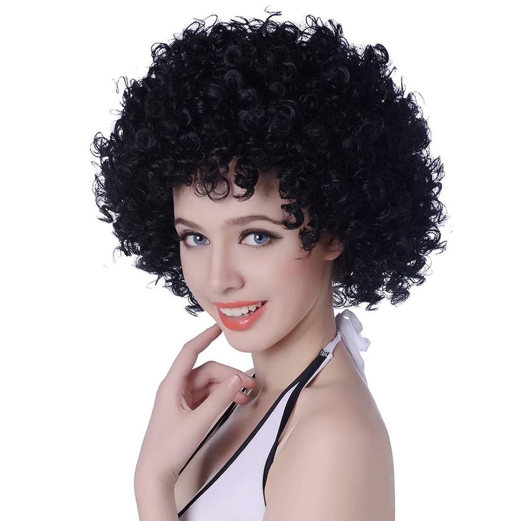 Black Dense Afro Wig