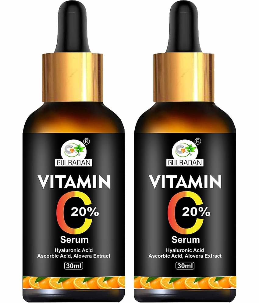 GULBADAN Face Serum Vitamin C Daily Care For Combination Skin ( Pack of 2 )