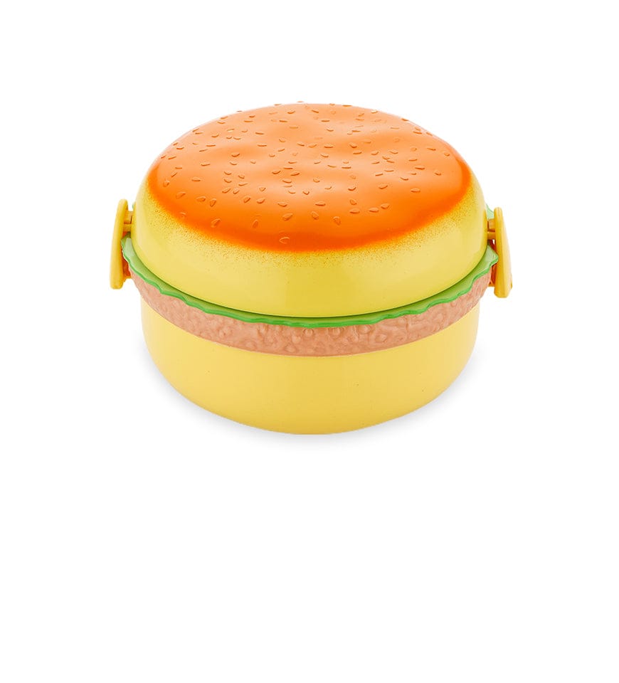 Lunch Box for Kids | Unique Burger Lunch Box For Kids | Use For Fruits & Namkins