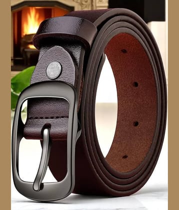 Kastner - Brown Synthetic Men's Formal Belt ( Pack of 1 )