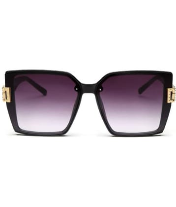 YourSpex - Black Square Sunglasses ( Pack of 1 )