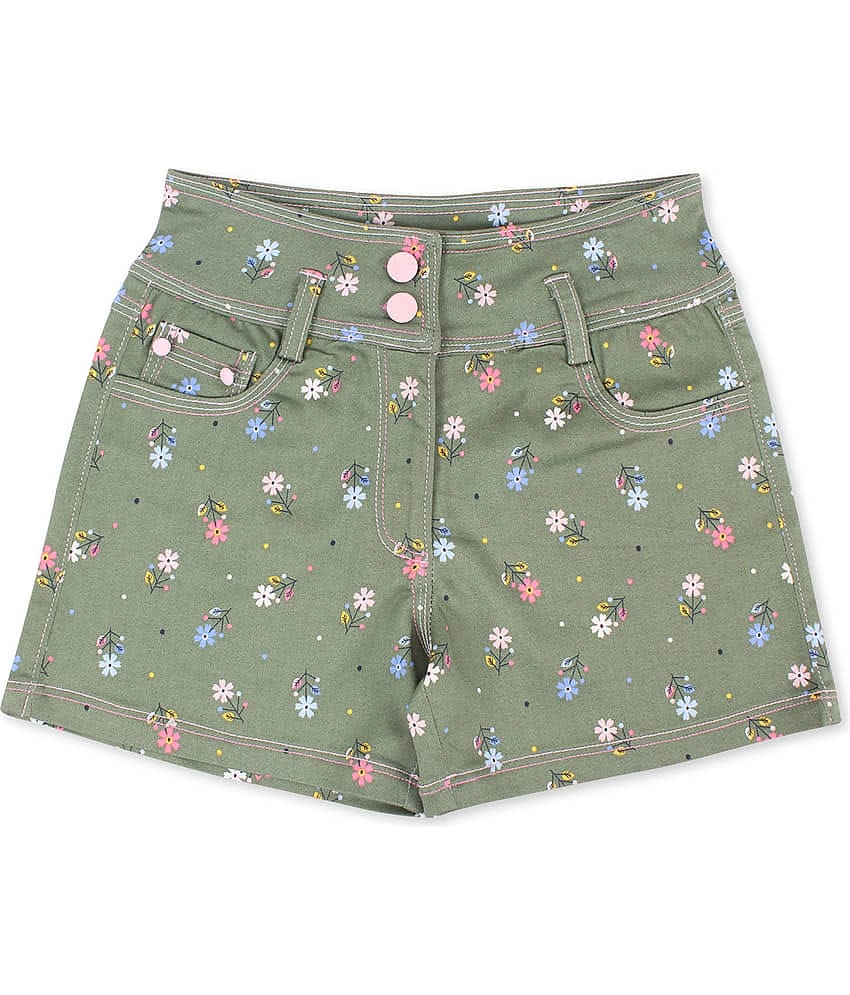 Cutecumber Pack of 1 Girls Denim ( Green )