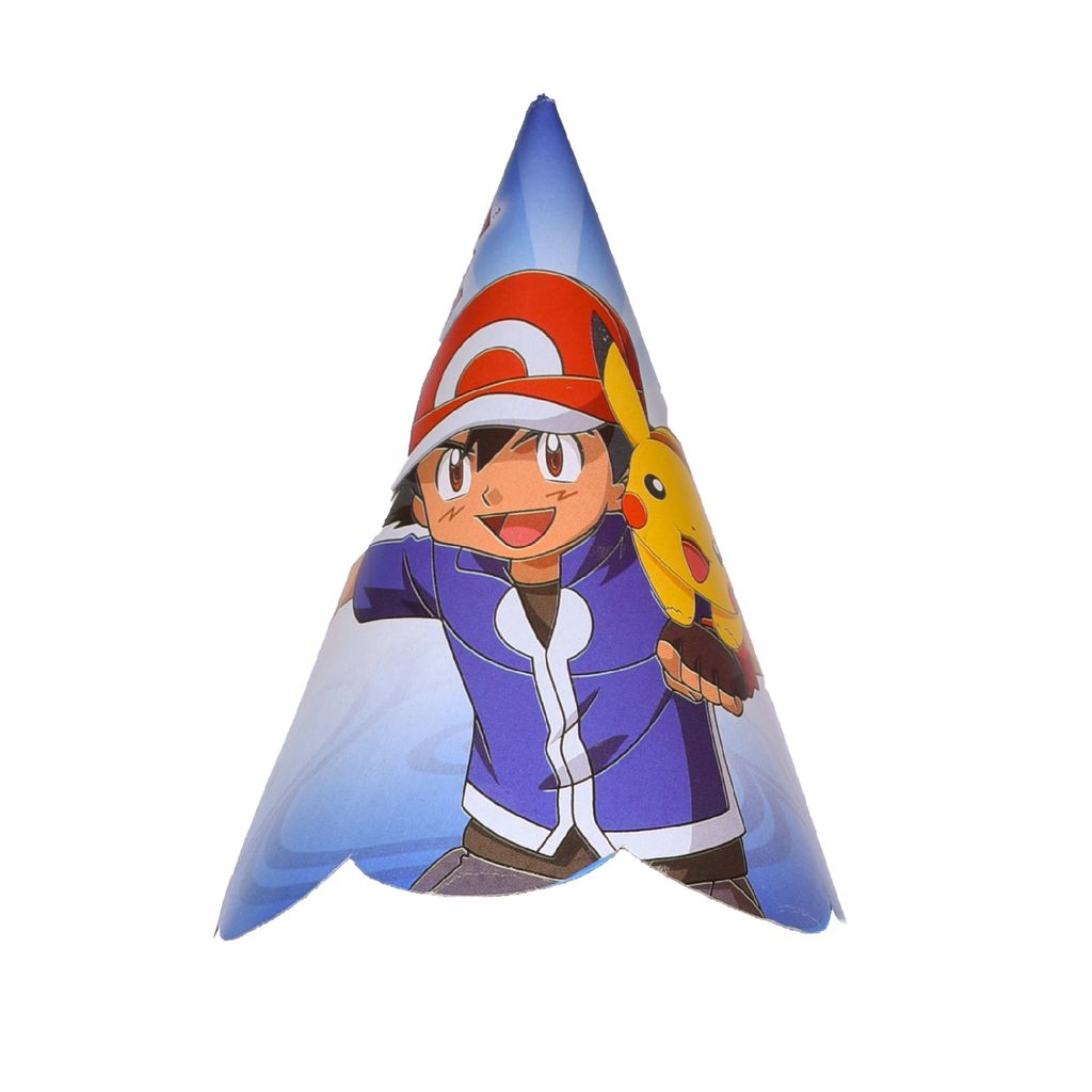 Pokemon Theme Party Paper Hat - 10PC - Party and Festive Needs | Buy online on ZillyBuy