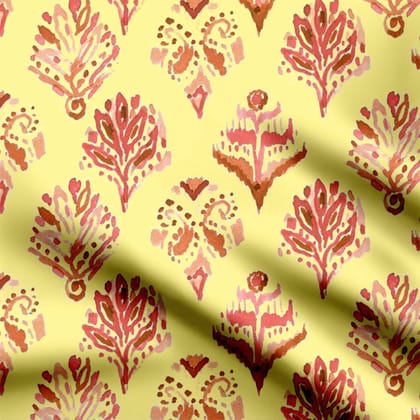 Pestel Yellow Patel-Cotton