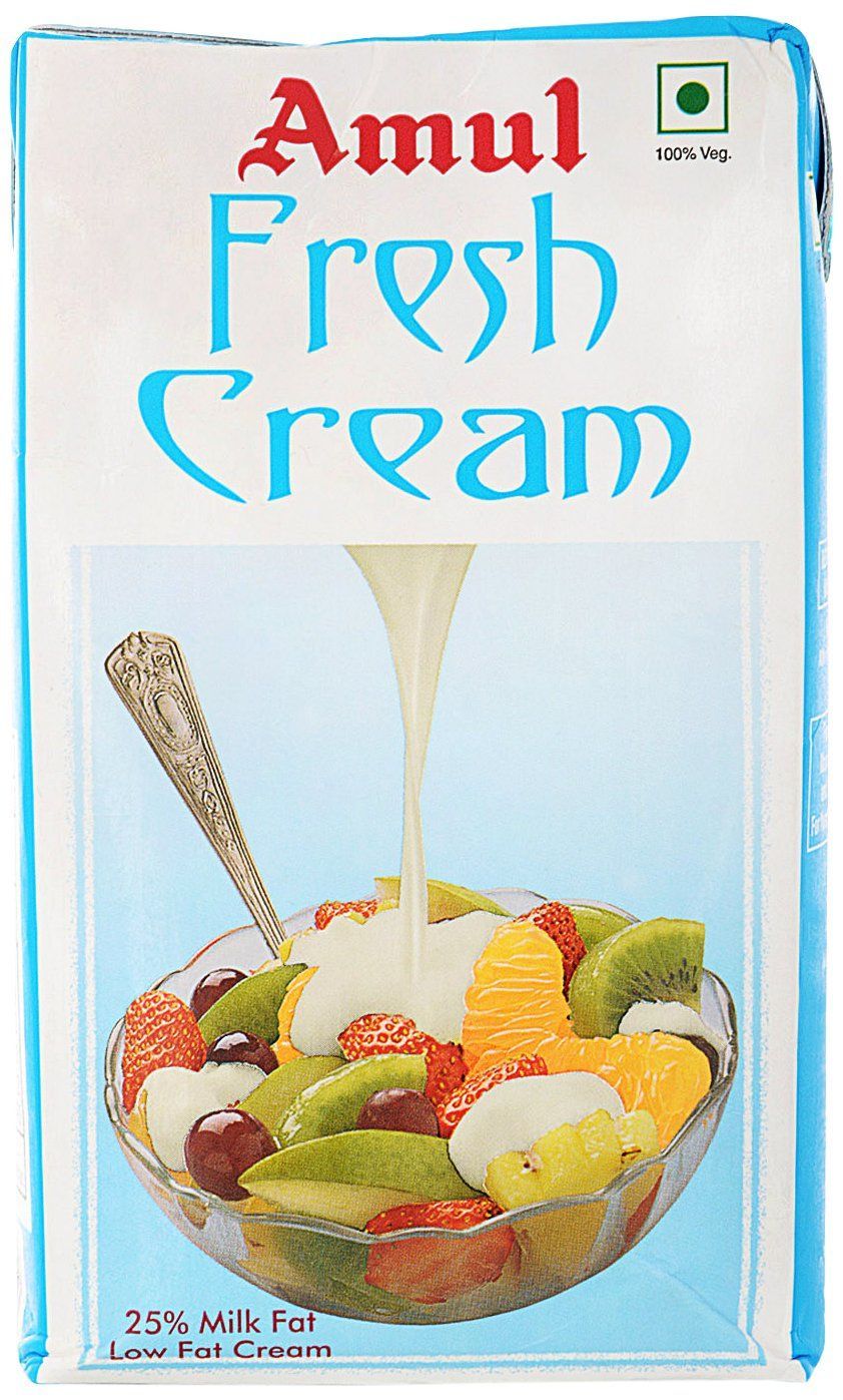 Amul Fresh Cream, 1 L Carton - undefined