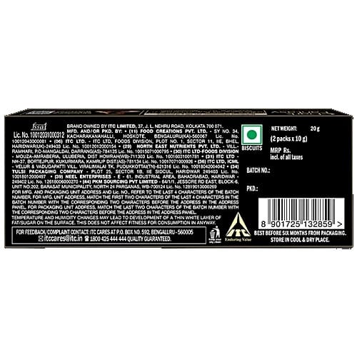 Sunfeast Dark Fantasy Choco Fills - Original Filled Cookies With Choco Crme, 69 g Pouch