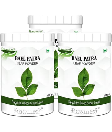 Rawmest Bael Patra Leaf Powder 300 Gm Pack of 3