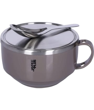 Jaypee Plus Maxxl Soup Bowl Brand Logo Stainless Steel Soup Mug 700 mL ( Pack of 1 )