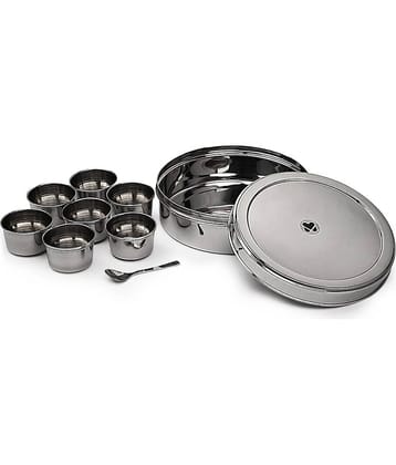 Mumma's Life Steel Silver Spice Container ( Set of 1 )